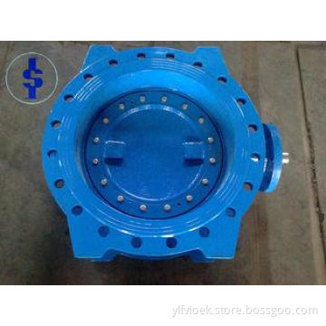 Eccentric Double Flanged Ductile Cast Iron Butterfly Valve
